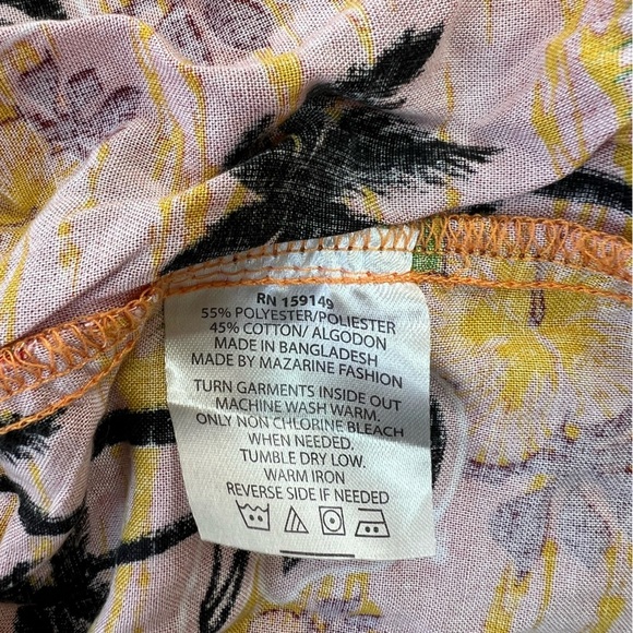 MLB SGA Baltimore Orioles Birdland Hawaiian Shirt in Orange & Black, size XL - Picture 5 of 6